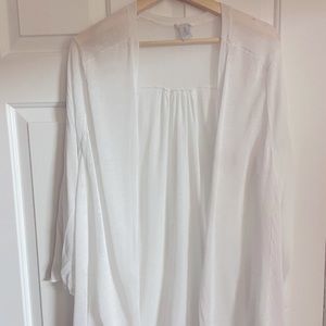 Chicos white cardigan size 3